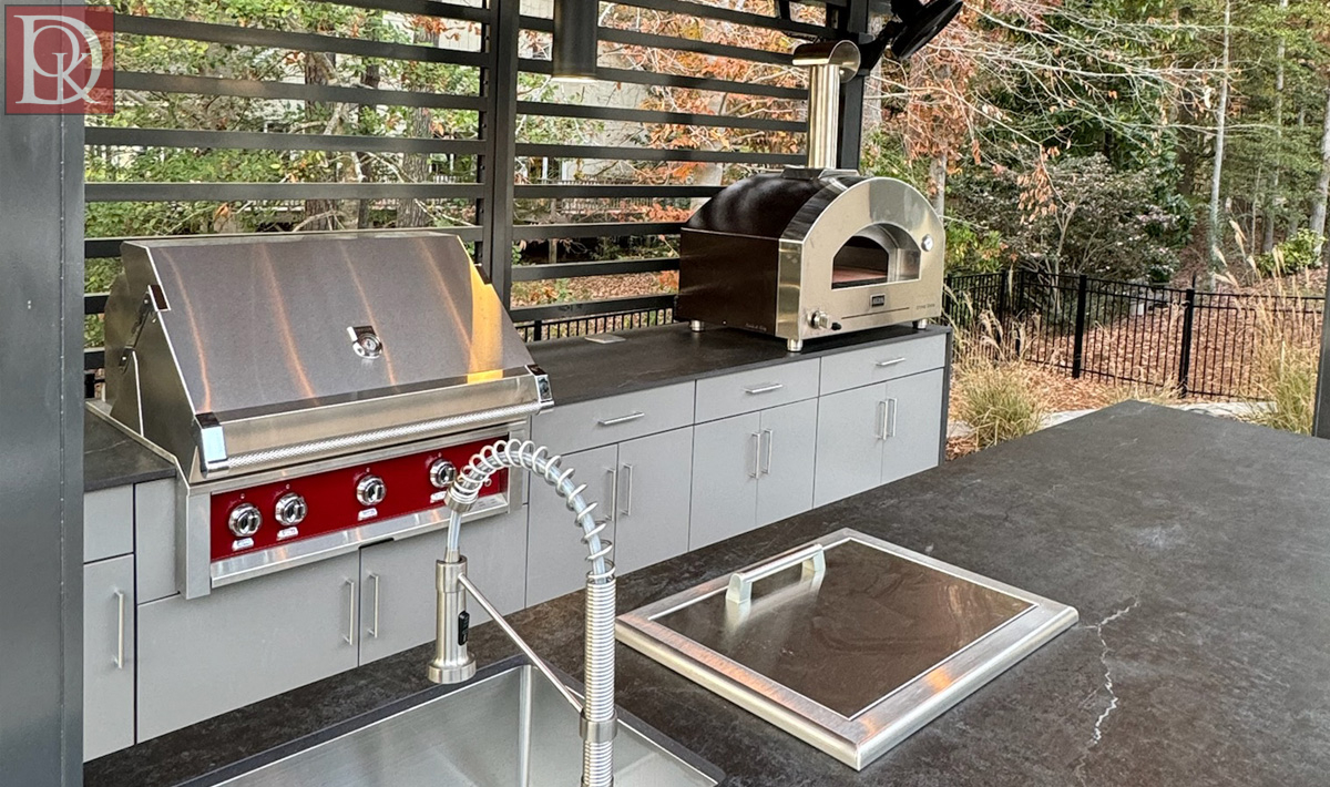 outdoor kitchens