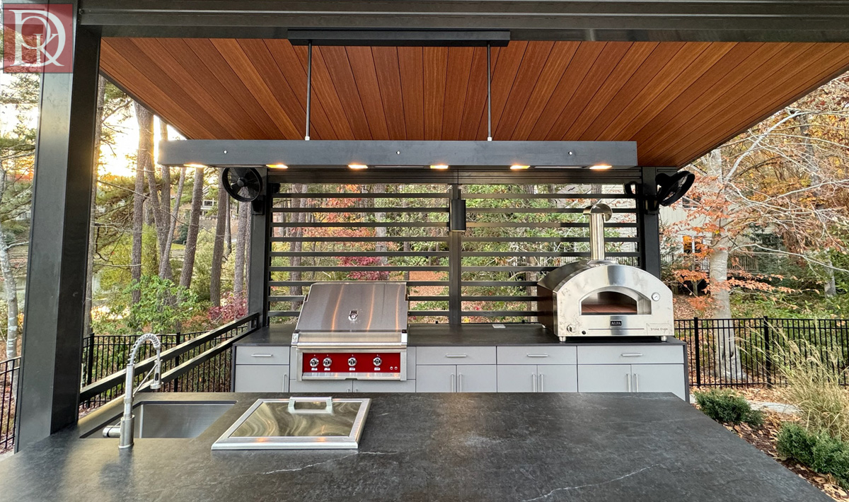 outdoor kitchens