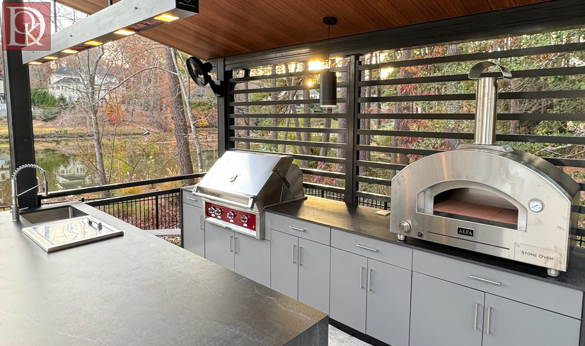 outdoor kitchens