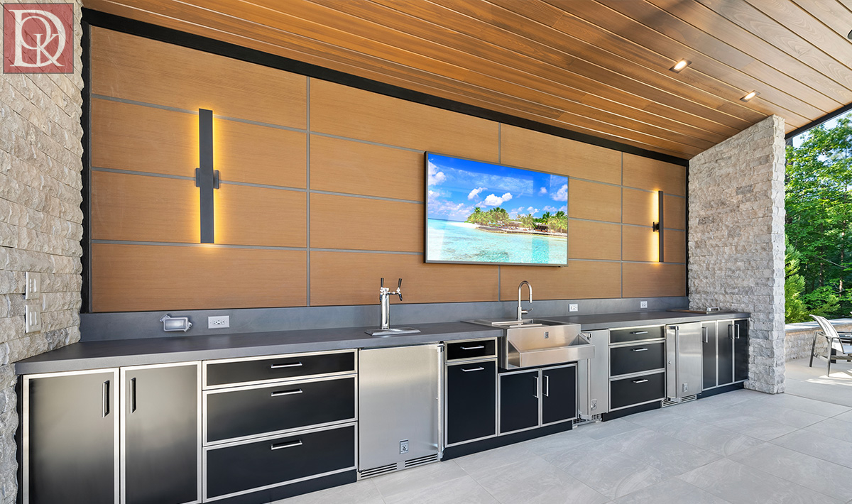 outdoor kitchens