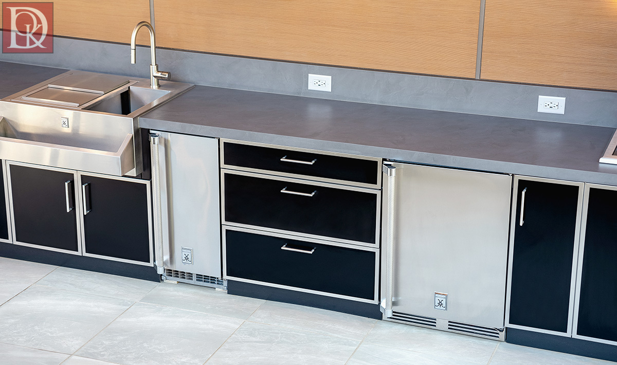 outdoor kitchens