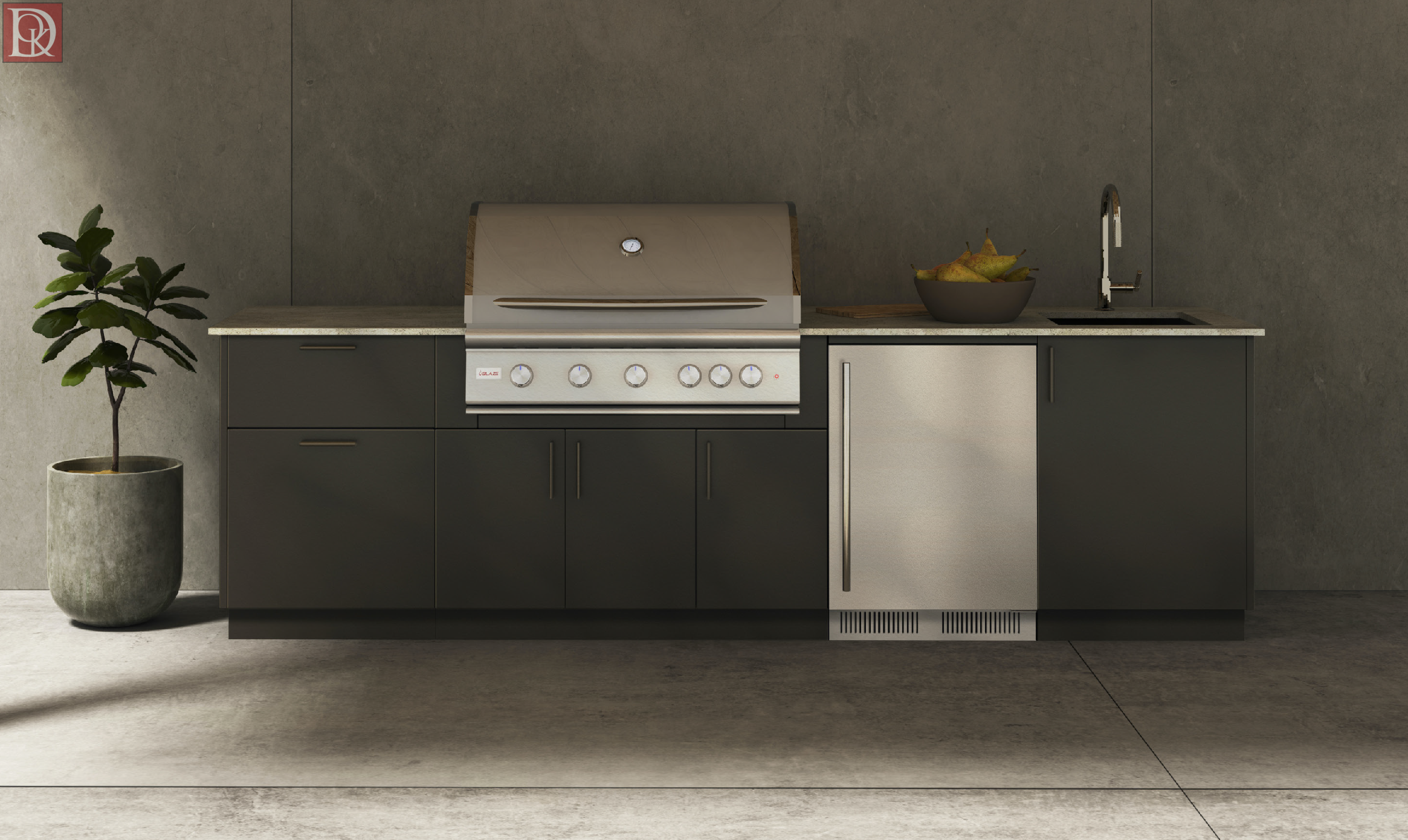 distinctive outdoor kitchens