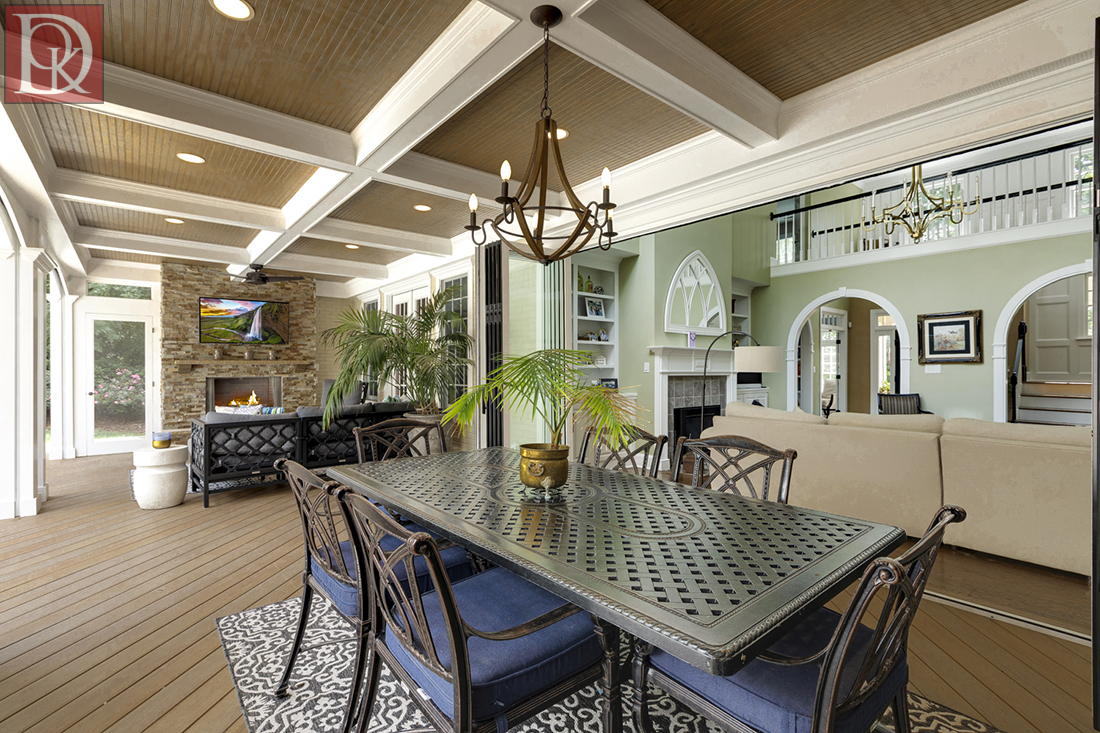 fall outdoor entertaining