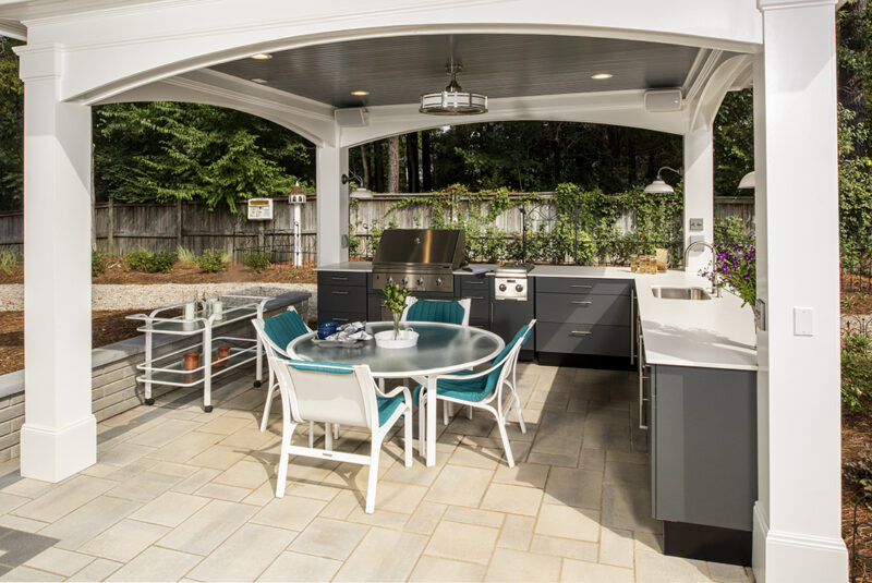 Durham Patio Outdoor Kitchen | Stylish Backyard Cooking Space