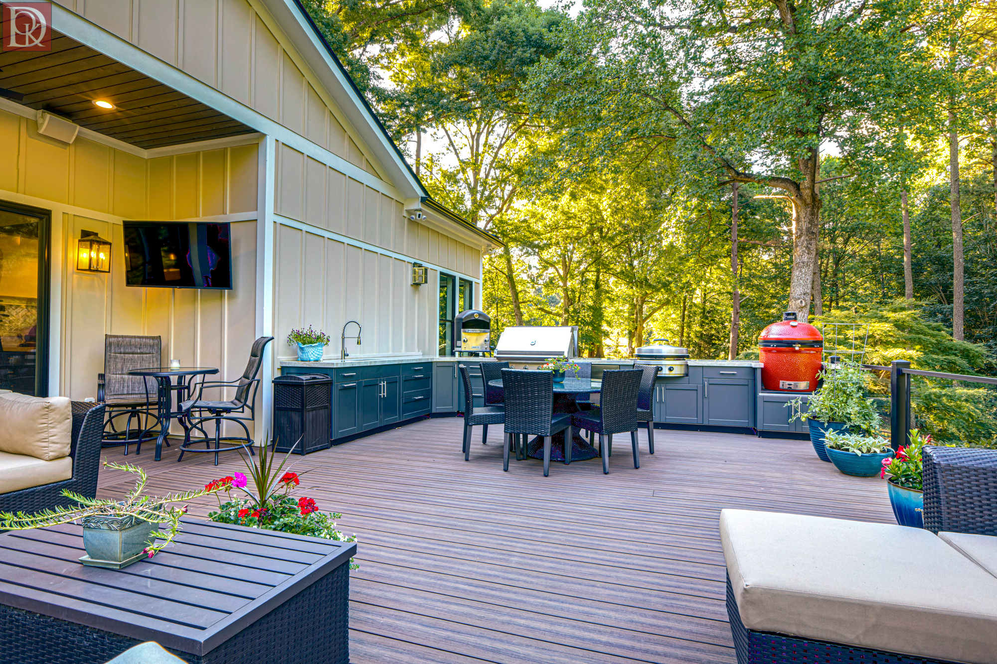 fall outdoor entertaining