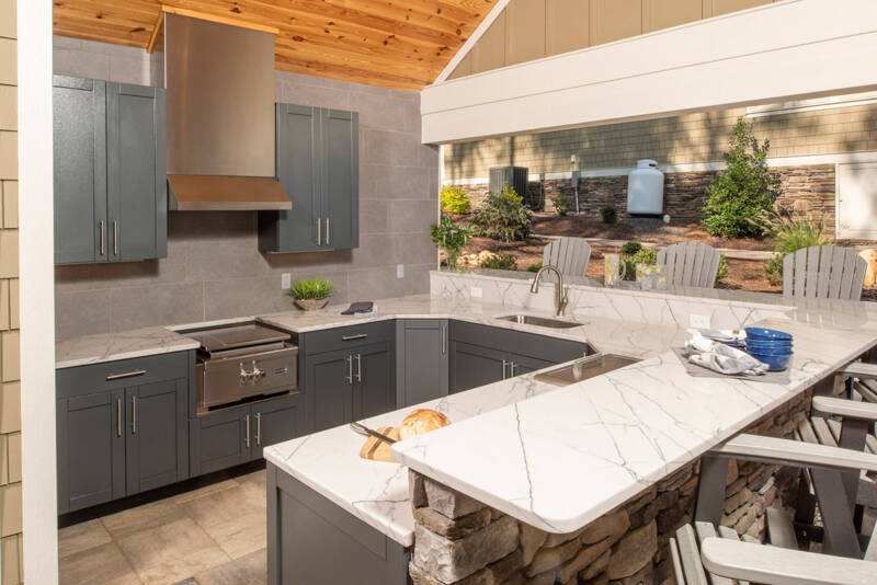 Outside Kitchen Statement How to Plan an Outdoor Kitchen | Distinctive Outdoor Kitchens