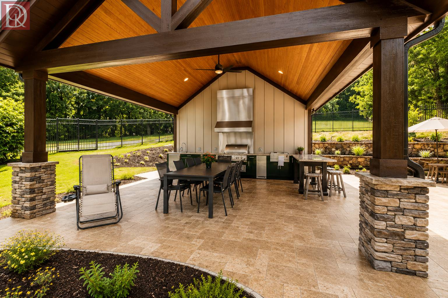 fall outdoor entertaining