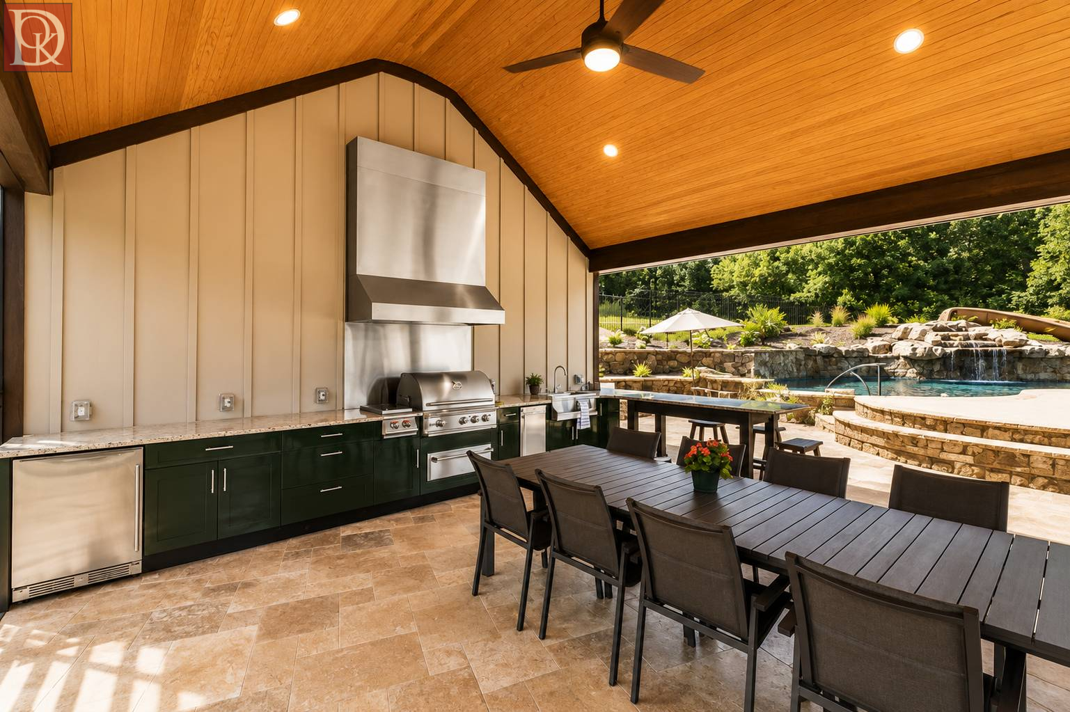 fall outdoor entertaining